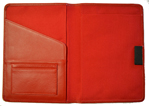 Red Leather Bound Journal