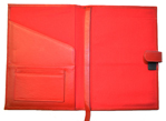Red Refillable Forever Leather Journal
