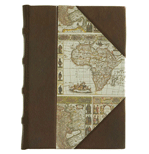 Mappa Mundi Paper and Leather Diaries