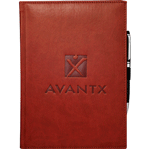 Personalized Logo Italian Faux Leather Diaries